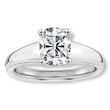Bright Halo Lab Grown Diamonds 14K Gold 2-1/2ctw Halo Ring - 23532187 | HSN