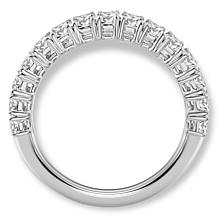Bright Halo Lab Grown Diamonds 2ctw Emerald-Cut Anniversary Band Ring
