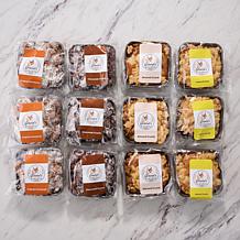 Brooklyn Food Group (12) 7 oz. Gourmet Crumb Cakes - Combo Auto Ship