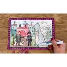 Buddy and Barney Magic Water Drawing Set Fairy Tale Stencils