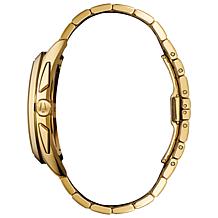 Bulova Men's CURV Chronograph Goldtone Stainless Steel Bracelet Watch