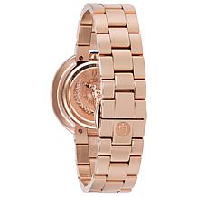 Bulova "Rubaiyat" Rosetone Diamond Women's Bracelet Watch