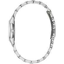 Bulova Stainless Steel Women's Blue Marker Bracelet Watch