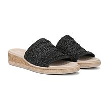 BZees® AirStep Breezy Stretch Raffia Sandal with Air Step™ Technology