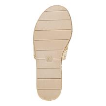BZees® Breezy Stretch Raffia Sandal