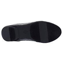 BZees Kissed Plaid Knit Ballerina Flat