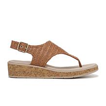 BZees® LifeStride Beachy Wedge Sandal with Air Step