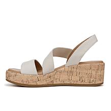 BZees® LifeStride Odette Cork Wedge Sandals