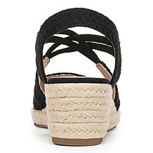 BZees® LifeStride Patience Closed Toe Espadrille Wedge