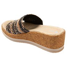 BZees Runaway Raffia Sandal