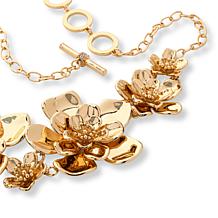 C Wonder by Christian Siriano 18" Flower Necklace