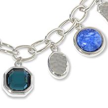 C Wonder by Christian Siriano 18" Simulated Gem Dangle Necklace