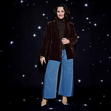 C Wonder by Christian Siriano Button Collar Turtleneck Sweater