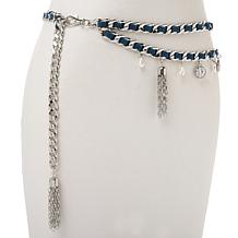 C Wonder by Christian Siriano Chain Charm Belt