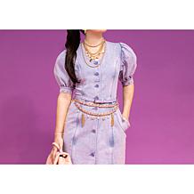 C Wonder by Christian Siriano Chain Charm Belt