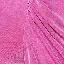 C Wonder by Christian Siriano Mock Neck Shirred Puff Sleeve Top