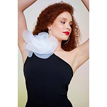 C Wonder by Christian Siriano Organza Flower Jumpsuit 