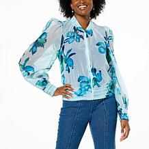C Wonder by Christian Siriano Organza Jacket