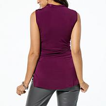 C Wonder by Christian Siriano Sleeveless Mock-Neck Tunic Top
