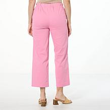 C Wonder by Christian Siriano Stretch Twill Wide-Leg Pant