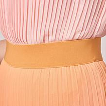 C Wonder Fully-Lined Pleated Palazzo Pant