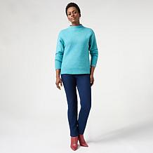 C. Wonder Funnel Neck Sweater with Mini Sequins