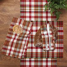 C&F Home Abingdon Plaid Table Runner