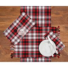 C&F Home Fireside Plaid Table Runner