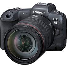 Canon EOS R5 45MP Mirrorless Digital Camera with 24-105mm f/4L Lens