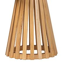 Caribic Modern Acacia Wood End Table