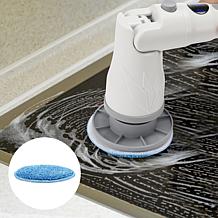 CasaClean Ultimate Electric Floor-Length Extendable Spin Scrubber