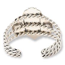 Chaco Canyon Baja Turquoise Sterling Silver Cuff Bracelet