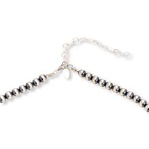 Chaco Canyon Campitos Turquoise Squash Blossom Necklace