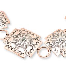 Chaco Canyon Hand-Stamped Copper Concho Belt