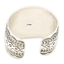 Chaco Canyon Kingman Turquoise Thunderbird Cuff Bracelet