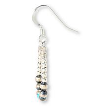 Chaco Canyon Mini Beaded Sleeping Beauty Turquoise Earrings