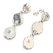 Chaco Canyon Sleeping Beauty Turquoise Double Drop Earrings