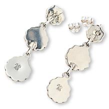 Chaco Canyon Sleeping Beauty Turquoise Double Drop Earrings