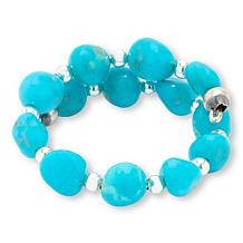 Chaco Canyon Sleeping Beauty Turquoise Wrap Ring