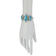 Chaco Canyon Sterling Silver 3-Stone Cuff