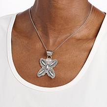 Chaco Canyon Sterling Silver Butterfly Pendant