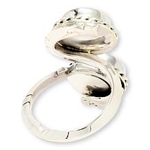 Chaco Canyon Sterling Silver Sleeping Beauty Turquoise Bypass Ring