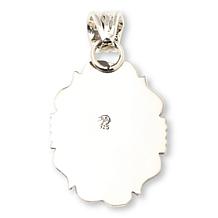 Chaco Canyon  Sterling Silver Sonoran Gold Turquoise Cluster Pendant