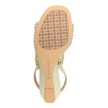 Charles by Charles David Aneah Rhinestone Open Toe Wedge Sandal