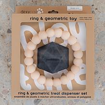 Chew Master Aggressive Chew Toy Set - Beige & Black