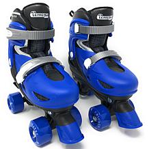 Chicago Skates Boys Adjustable Quad Roller Skates Combo Set