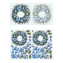 Christmas to Remember Wreath Shaped Card Kit