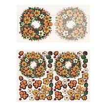 Christmas to Remember Wreath Shaped Card Kit