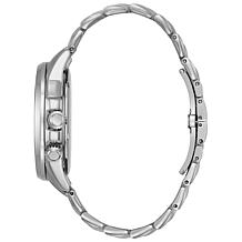 Citizen Men's Eco-Drive Calendrier World Time Blue Dial Bracelet Watch