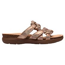 Clarks April Rae Adjustable Slide Sandal